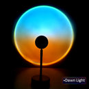Sunset Projection Lamp,USB Port 180° Rotation LED Projector Lamp,For Bedroom  Selfie Atmosphere Creation