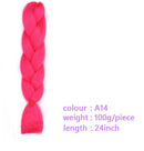 Black Star Hair Ombre Jumbo Extensiones de cabello trenzado Trenzas retorcidas de 24 pulgadas Fibra de cabello sintético para trenzado retorcido para mujeres