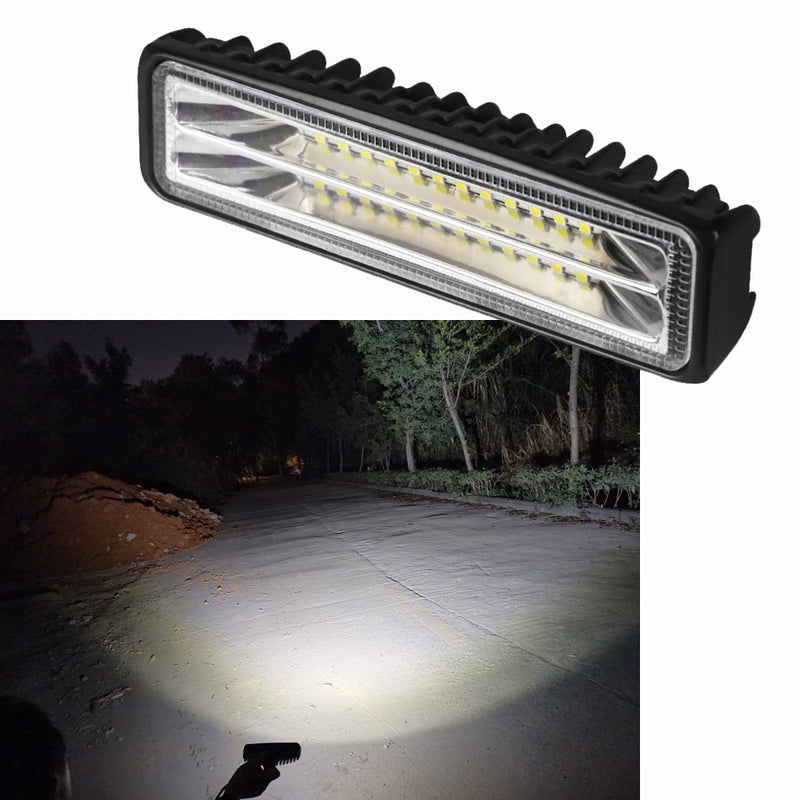 Car Light Assembly Led Fog Lights Off Road 4x4 48W Spot Beam Led Light Bar For Trucks ATV SUV DRL LED Spotlight Work Light Bar