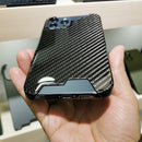 Carbon fiber case For iPhone 12mini 12 Pro Max Ultra-thin, ultra-light, high-strength protective sleeve half-enclosed hard shell