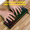 Smart Duck XS61 60% mechanical keyboard rgb switch led software type c doubleshot keycap macro program blue red brown black