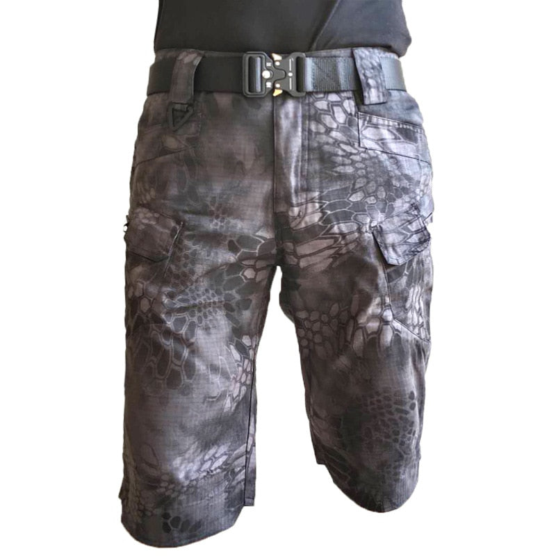 Military Tactical Shorts Men Camouflage SWAT Short Pants Mens Multi-pocket Casual Cargo Shorts Male Clothing Camo Army Training