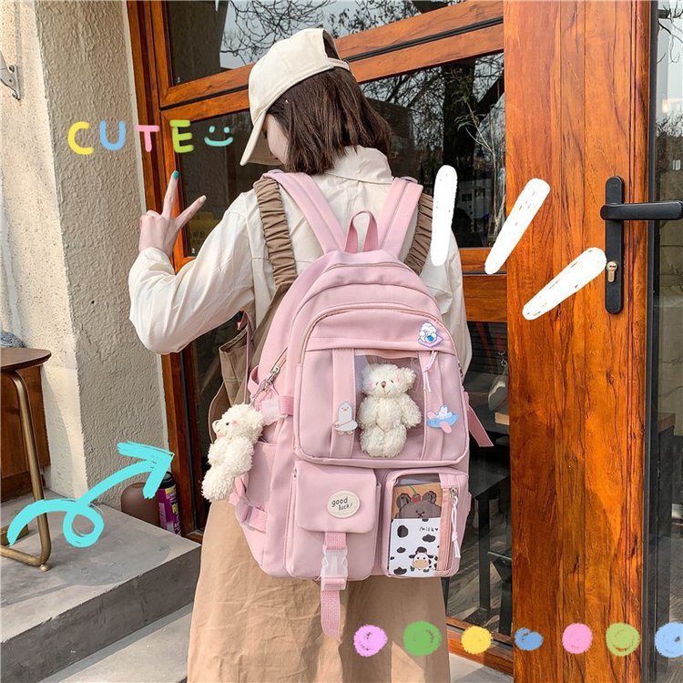 Japanese High School Girls Backpack School Bags For Teenage Girls Multipockets New 2021 Backpack Women Mochila Feminina Bags