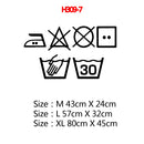 Cotizaciones y carteles de lavado de lavandería, decoración de pegatinas de pared para cuarto de lavado, WC y pegatinas de inodoro, accesorios de decoración