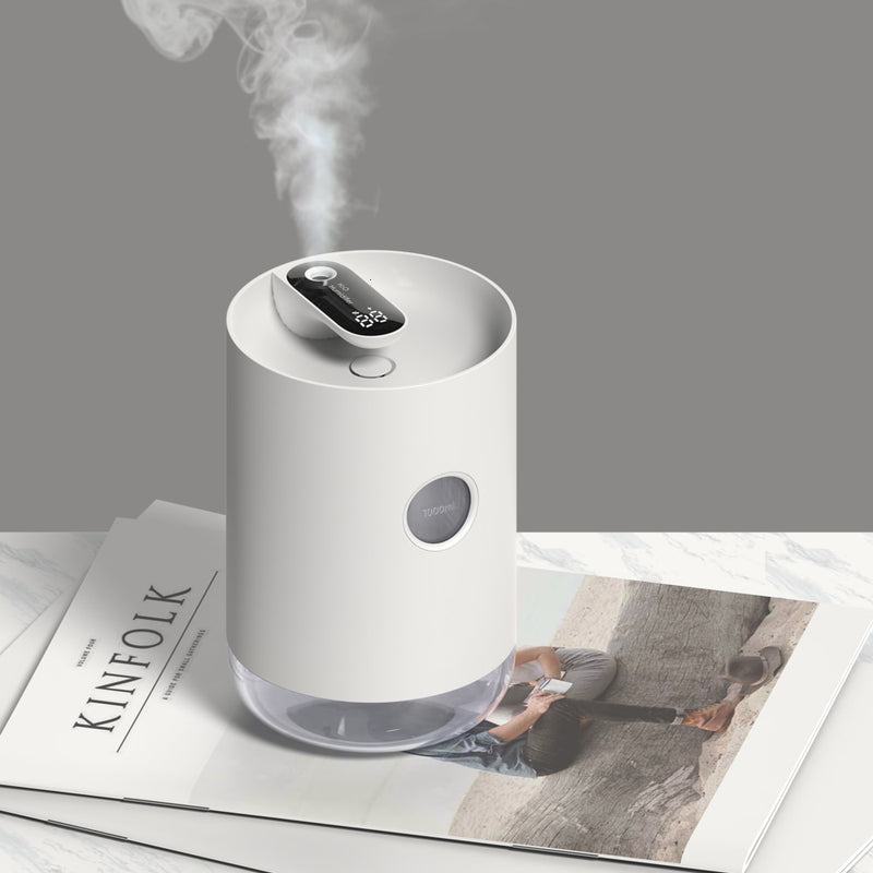 1L Luftbefeuchter USB Ultraschall Cool Mist Maker Aroma Diffusor 3000mAh Batterie Aromatherapy Humidificador Diffusor für ätherische Öle