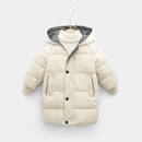 OLEKID 2023 Autumn Winter Children Boys Jacket Hooded Down Cotton Thick Warm Girls Parka 1-10 Years Kids Baby Outerwear Coat