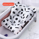Baby Bath Cushion Portable Newborn Bath Anti-Slip Cushion Seat Infant Floating Bather Bathtub Pad Shower Support Mat Security