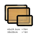 Professional Grade Silicone Baking Mats Set Non Stick Sheet Mat BPA Free Liner Sheets Bakeware for Macarons Cookies Bread Making