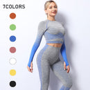 Women 2/3/5pcs Yoga Set Running Seamless Gym Workout Short Sleeve+Top Sport+Leggings+shorts+bra Fitness Suit Yoga Suit