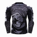 MMA T-Shirt Herren Rashguard Jiu Jitsu Bjj T-Shirt Langarm Fitness Muay Thai Boxsport Pullover Mma Rashguard Boxtrikot