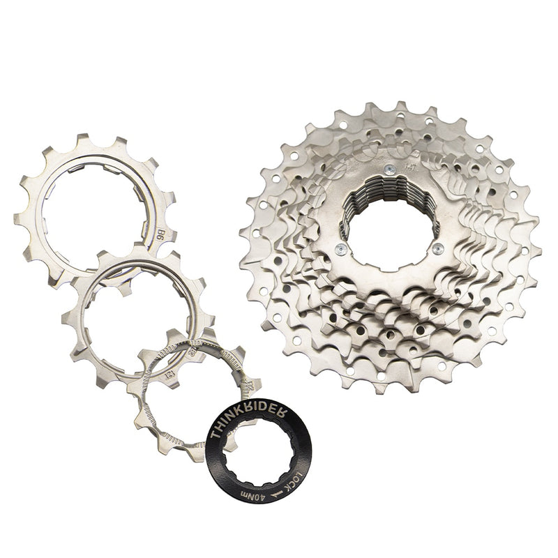 ThinkRider Road Bike 9 10 11 Speed ​​Velocidade 28T/32T Cassette de bicicleta Freewheel MTB Sprocket para SHIMANO A1 X7 X5