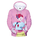The Newest 3D Hisoka Hoodies Sweatshirts Men Women Hoodie Fashion Autumn 3D Comic Hisoka Boys Girls Black+White Pullovers