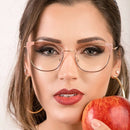 Belmon Cat Eye Spectacle Frame Women Eyeglasses Computer Prescription Optical For Female Eyewear Clear Lens Glasses Frame 95537
