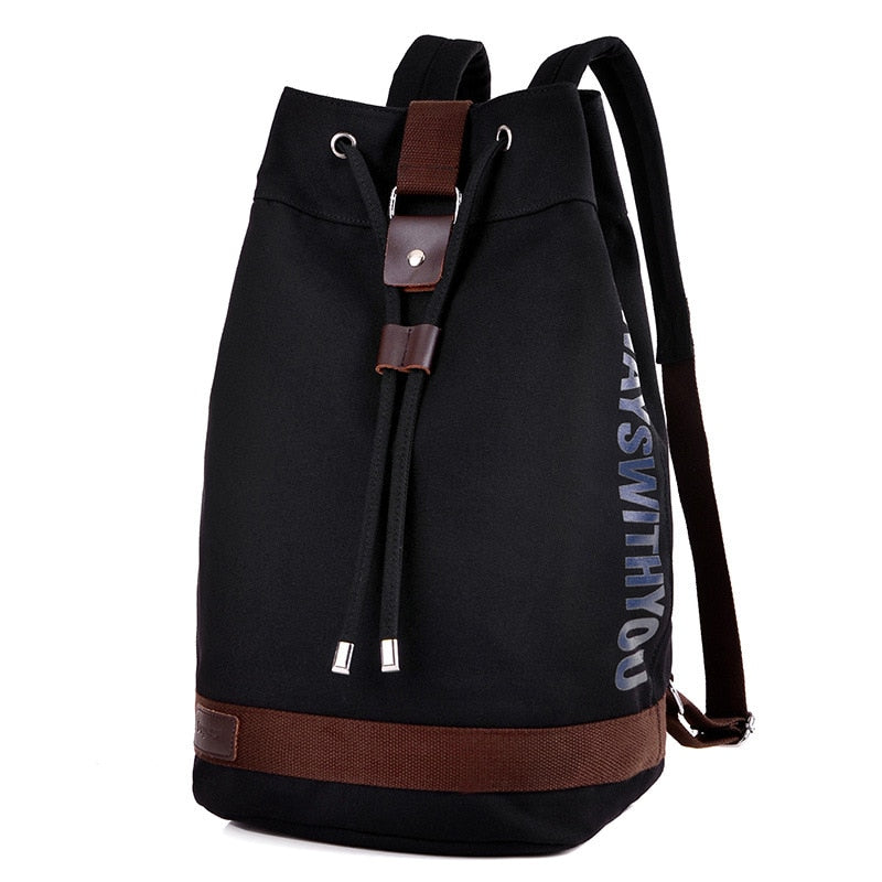 Mochila de lona para hombre, mochila grande para ordenador portátil, bolsas de viaje para hombre, mochila tipo cubo, mochila deportiva, mochila grande, cubos de embalaje X2141C