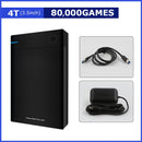Hyperspin HDD With 100000+ Retro Games For PS4/PS3/PS2/Wii/Wiiu/SS/Game Cube/N64 Portable Game Hard Drive Disk For Win 7/8/10/11