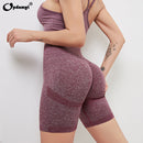 Nahtloses Yoga-Set für Damen, Sport-BH, Leggings mit hoher Taille, Fitness-Sets, Fitness-Shorts, Laufbekleidung, Trainingskleidung, Sportanzüge