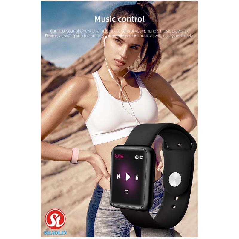 Reloj inteligente Bluetooth resistente al agua para hombres y mujeres, reloj inteligente para Apple Watch, IPhone, Android, Monitor de ritmo cardíaco, rastreador de Fitness