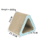 Cat Scratch Board Pad Grinding Nails Interactive Protecting Furniture Pet Toy Corrugated Large Size Catw Scratcher Toy Cardboard