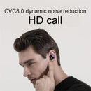 Auriculares TWS Bluetooth 5,0, caja de carga de 3000mAh, auriculares deportivos impermeables, auriculares estéreo 9D, auriculares con batería externa