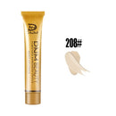 14 colores corrector líquido base crema cubierta tatuaje acné cicatrices corrector hidratante completamente camuflado Natural brillo maquillaje