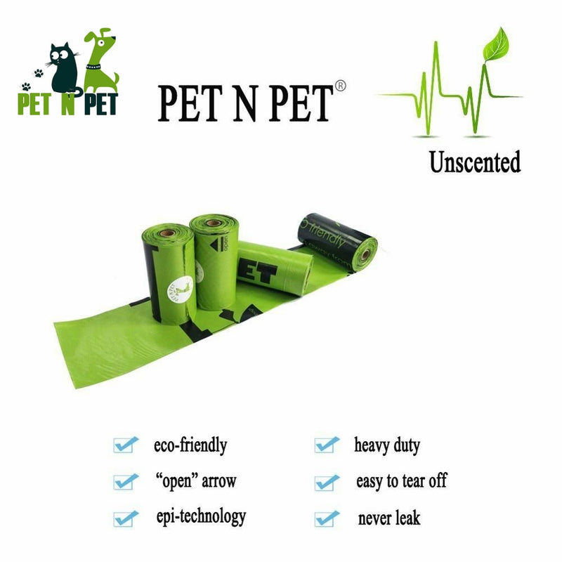720/360 Counts Biodegradable Dog Poop Bags 24 Refill Rolls Large and Thick Unscented Eco Green Waste Of Product