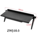 KAYQEE  Desktop Rack Adjustable Screen Shelf TV Top Storage Bracket for Streaming Devices, Media Box, Speakers , Home Decor