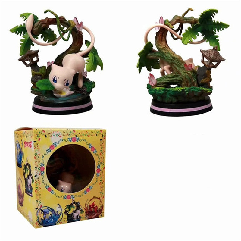 POKEMON Charmander Bulbasaur Mewtwo Action Figure Pocket Monster Pikachu Poke Model One Piece Collect Decoration Toy For Kids