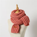 DRESSUUP Brand Women Winter Scarf Warm Solid Long Handmade Scarves Bufandas Mujer Foulard Femme Hijab