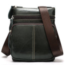 Bolso de mensajero WESTAL, bolsos de hombro de cuero genuino para hombre, bolsos cruzados pequeños para hombre, bolso de cuero Natural para hombre M701