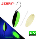 Jerry Serpent Micro Fishing Spoons Brass Wobbler Lake Area Trout Chub Perch Metal Lures Baubles
