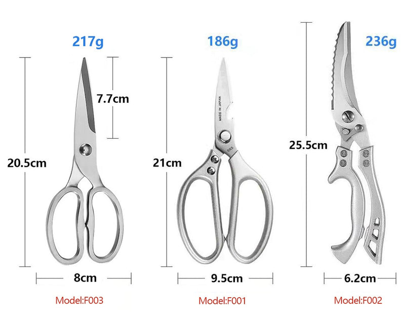 Kitchen Scissors Knife Barbecue Picnic Multifunctional Tools Accessories Stainless Steal  For Vegetable Green Onion Meat