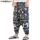 Baggy Cotton Linen Harem Pants Men Hip-hop Women Plus Size Wide Leg Trousers Casual Vintage Long Pants Pantalones Hombre 2022