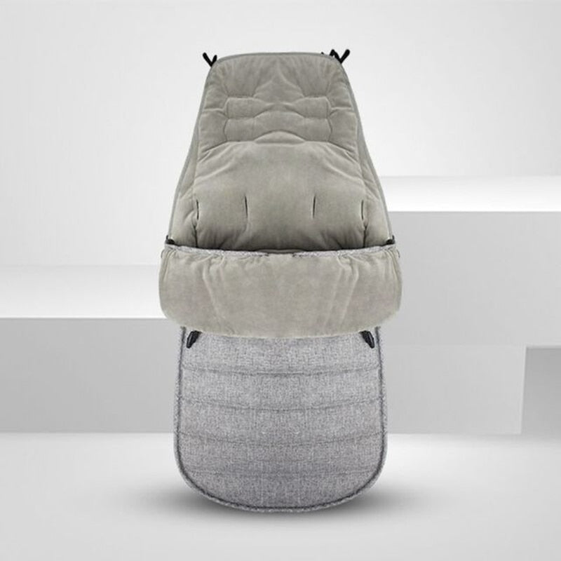 Winter Thick Warm Sleeping Bags Windproof Baby Sleepsack Envelope For Newborn Infant Stroller Cushion Footmuff For Pram