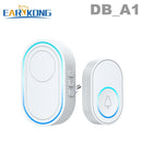 Wifi Doorbell Alarm System Intelligent Wireless Doorbell Strobe Tuyasmart app 58 sound compatible 433MHz wireless detectors
