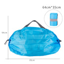 MABULA Mini Reusable Compact Grocery Bags Lightweight  Foldable Tote Shopping Handbag Waterproof Eco-Friendly Shoulder Bag