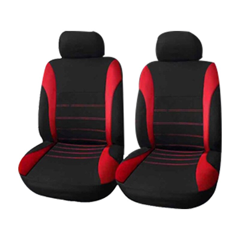 Car Seat Cover Fit Most Car Truck SUV or Van Breathable Auto Cushion Protector Polyester Cloth Universal Interior Accessories