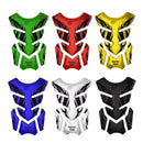 For Honda Yamaha Tankpad Sticker Fishbone 3D Tank pad Stickers Oil Gas Protector Cover Decoration Flame Motorcycle Accessories