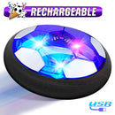 Air Power Hover pelota de fútbol luz intermitente pelota Air Power fútbol juguetes juego en casa deslizamiento fútbol estrés interior pelotas niño regalo
