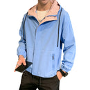 Nuevas chaquetas de talla grande para hombre, abrigos rompevientos de Hip Hop a la moda, chaquetas y abrigos de bombardero Cargo informales con capucha para hombre, prendas de vestir, ropa de calle