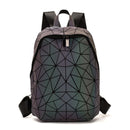 ¡Novedad de 2022! Mochila luminosa para la escuela, conjunto para hombres y mujeres, mochila con entramado para mujer, bolsos de hombro holográficos, monedero, mochila