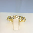 The Whole Row 5A zircon women ring, made of Solid silver 925  Square Cushion Cutting 5 mm size 5 6 7 8 9 10 men ring bijoux femm