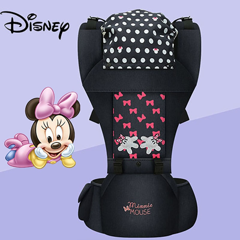 Disney Baby Carrier Baby Cushion Front Sitting Kangaroo Baby Wrap Sling for Baby Travel Multifunction Infant Carrier