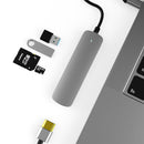 USB C Hub Dockingstation Aluminiumlegierung Typ C auf USB3.0 4K HDMI SD PD TF für Macbook Pro HP DELL Surface Lenovo Samsung