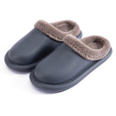 Waterproof Indoor Slippers Women Men Winter Home Floor Shoes Warm Plush Removable Insole Lovers Kitchen Working Slipper SH472