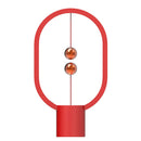USB-betriebene Mini-HENG-Balance-LED-Tischlampe, Ellipse, magnetischer Luftschalter, Touch-Dimmung, Augenpflege, Nachtlicht, Geschenkdekoration