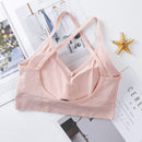 Sujetador deportivo con tiras cruzadas para mujer, Sujetador deportivo de realce, Top corto para Yoga y gimnasio, sujetador deportivo para mujer, sujetador transpirable Bh