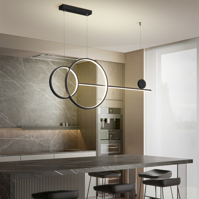 Neue Minimalismus-Hängeleuchten LED-Kronleuchter für Esszimmer Küche moderner Kronleuchter AC85-265V LED-Kronleuchterleuchten