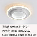 Modern Round / Square Ceiling Lights Led lamps Suitable for Aisle lights Fixtures Lustres Lampadari dero