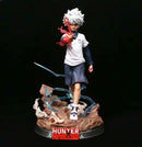 27cm Hunter x Hunter Gon Freecss &amp; Killua Zoldyck Anime PVC figura de acción juguete GK juego estatua figurita colección modelo muñeca regalo