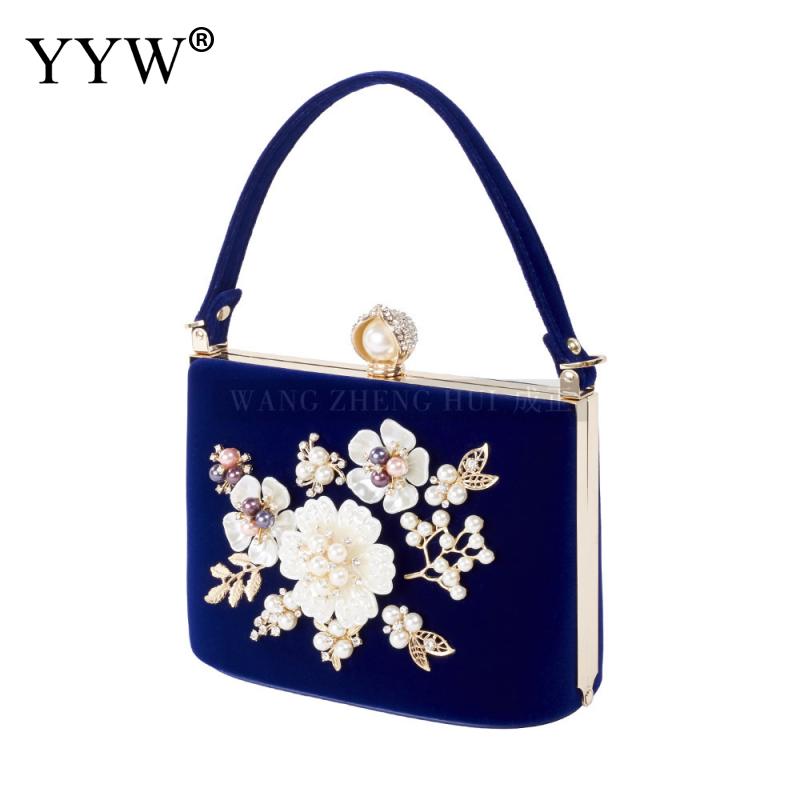 YYW Crystal Clutches Bag Party purse Women Evening Bags Handbag crossbody messenger bags wedding Purse Fashion Designer Chain